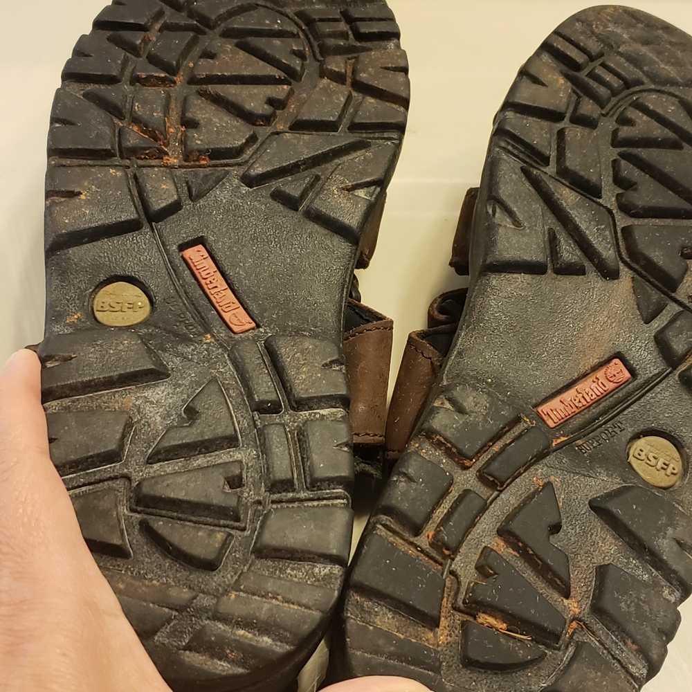 Timberland leather sandals size 11 - Picture 6 of 8